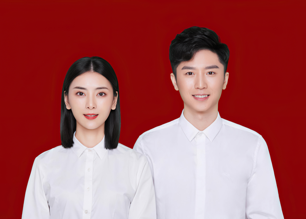 結(jié)婚登記照