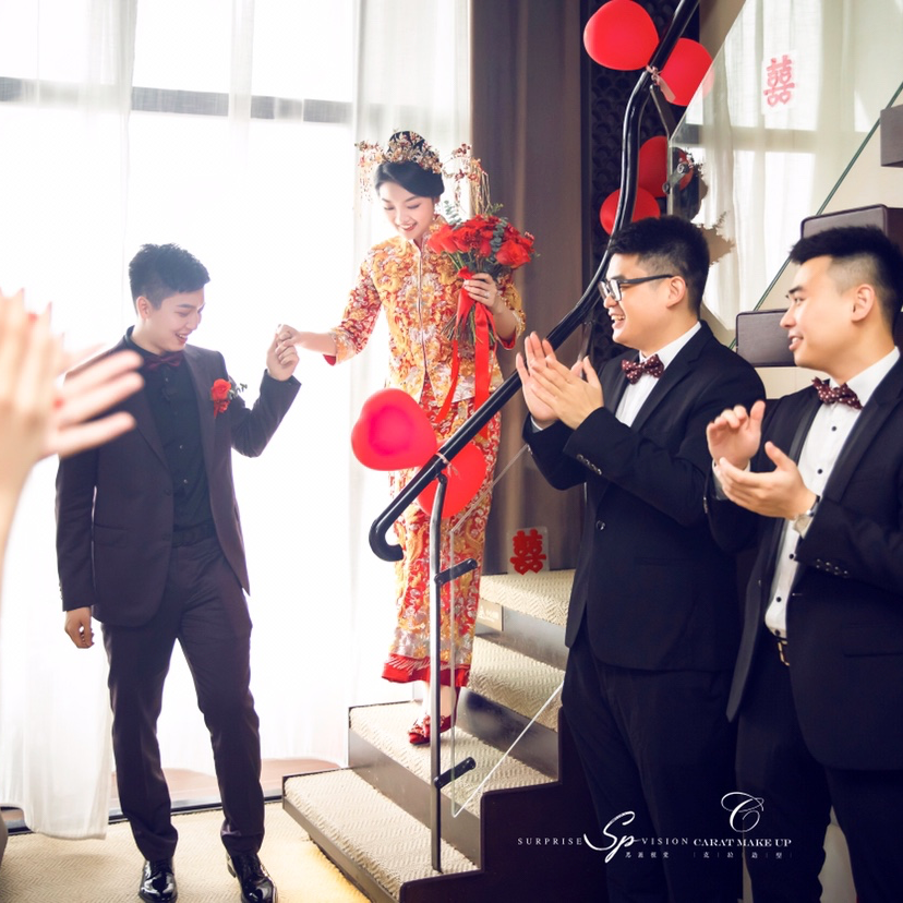 Lily深圳新娘跟妆&新郎跟妆客片