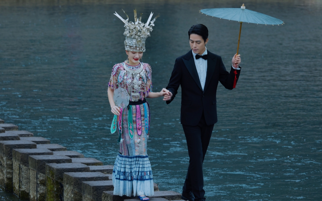 民族風(fēng) 苗服婚紗照