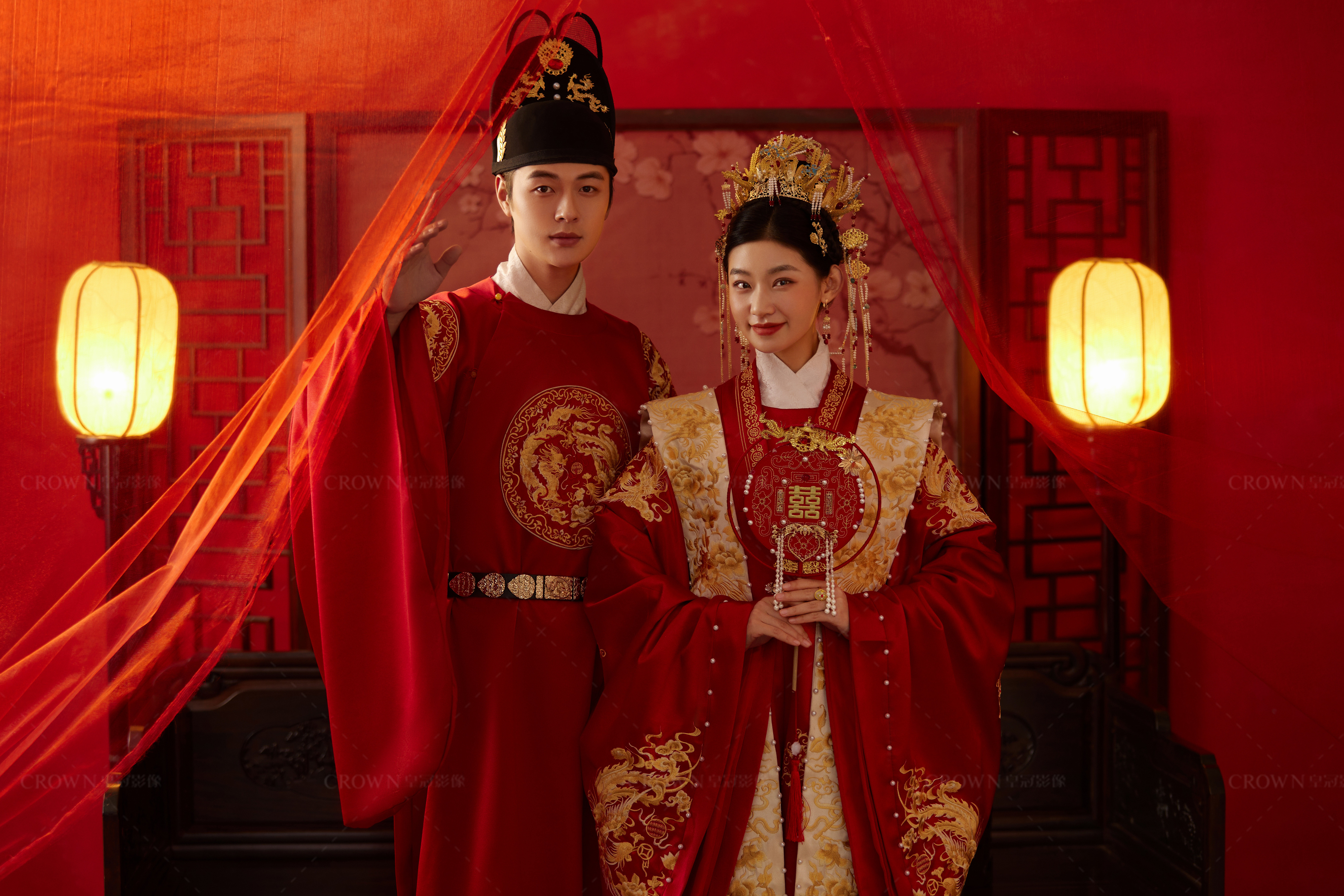 新品搶鮮丨中式/漢服婚紗照+一對一定制+底片全送