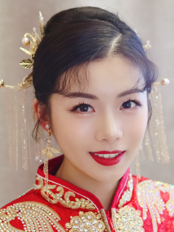 中式新娘造型 茉莉美妆~柯然