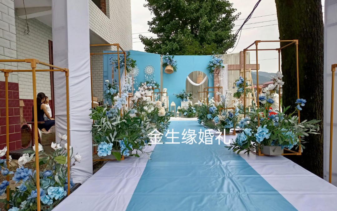 農(nóng)村戶外小清新品質(zhì)婚禮  