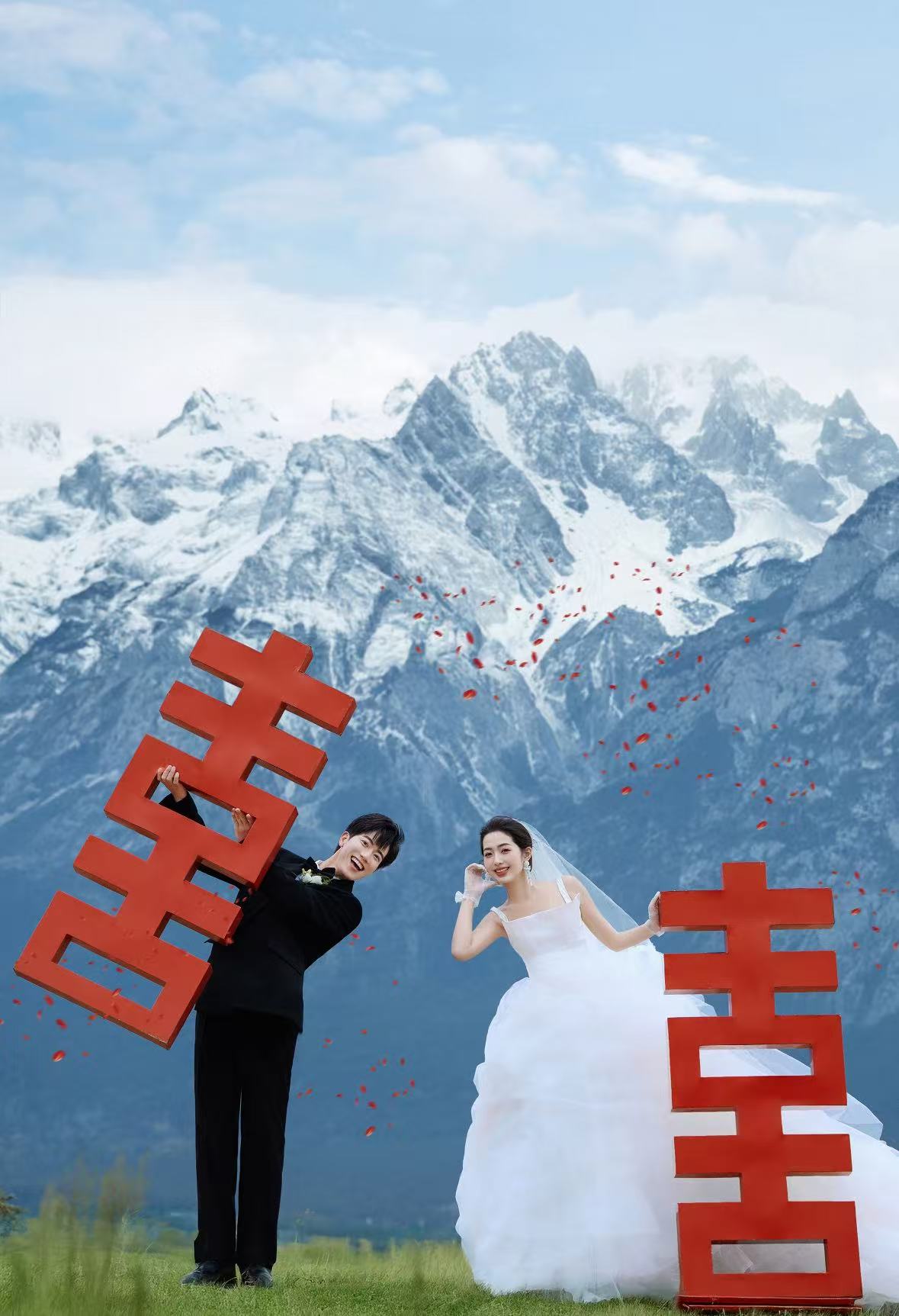 蒙娜麗莎 麗江6天5晚旅游加拍照