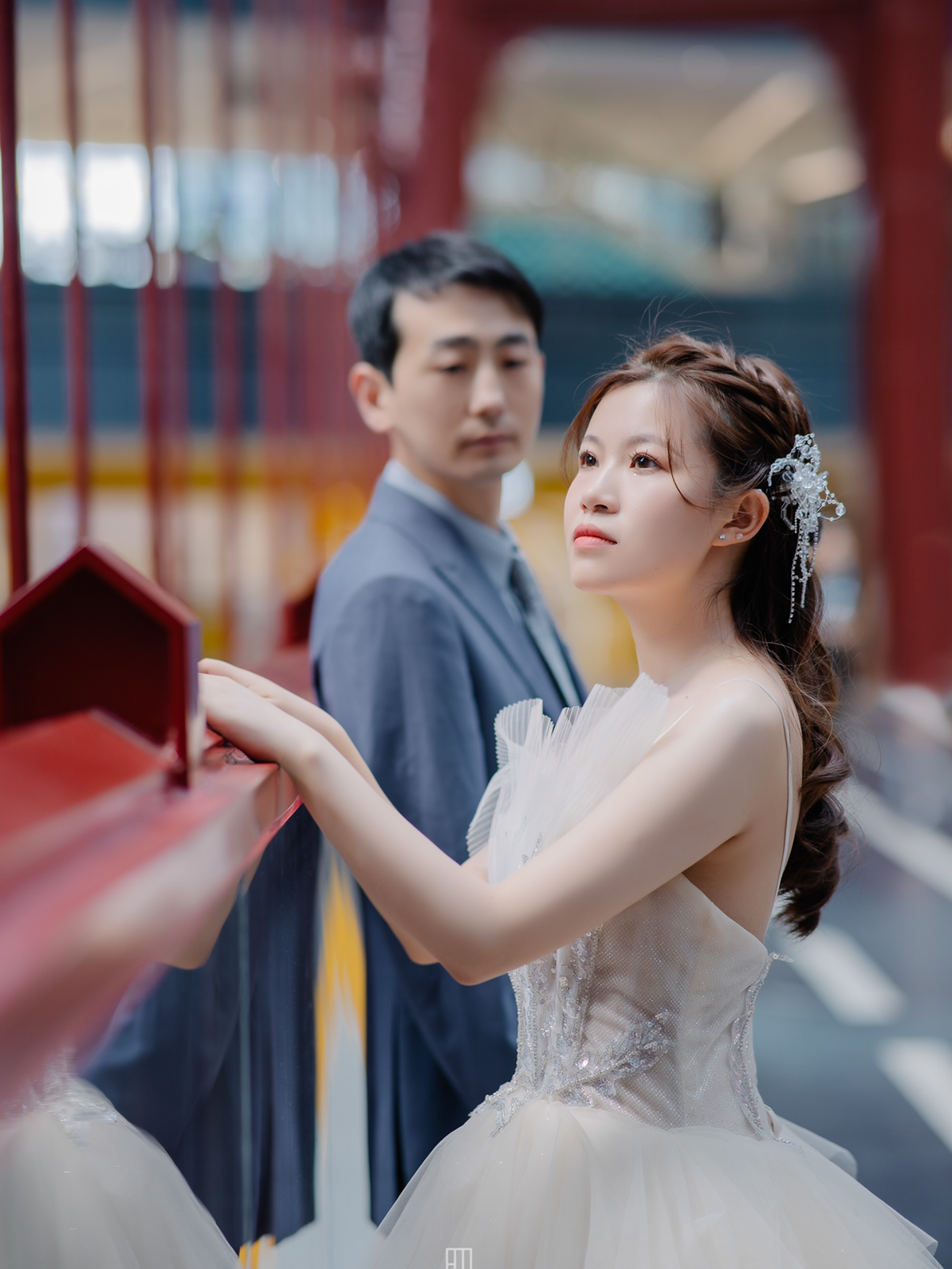 婚礼预告出片
干净温柔，还原清透底妆
水润饱满的