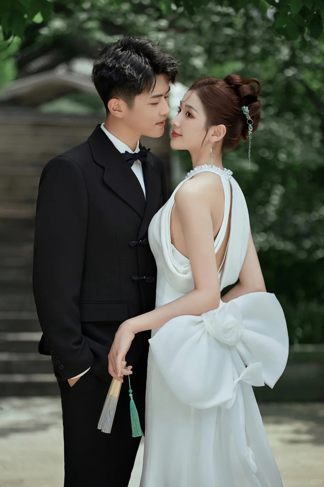 简约风婚纱照