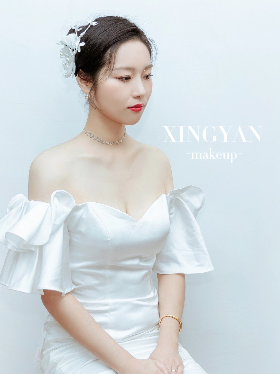 近期试妆新娘造型