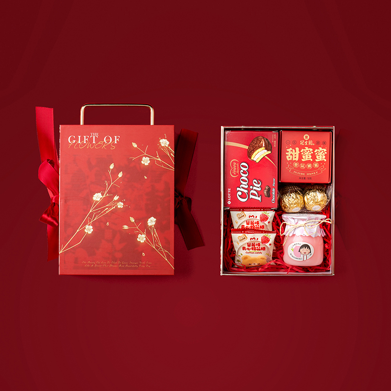 花影國(guó)風(fēng)印花絲帶伴手禮