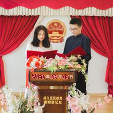杭州领证跟拍｜滨江区婚姻登记处跟拍