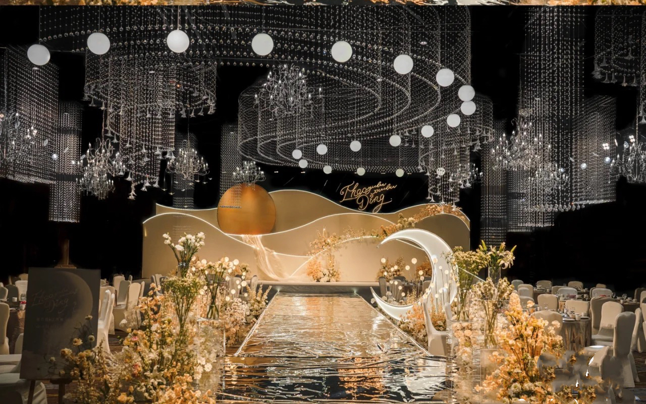 【海派婚礼】香槟色水晶婚礼