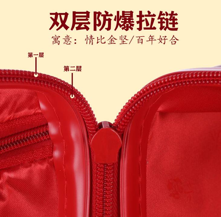 【特惠】陪嫁密码行李箱
