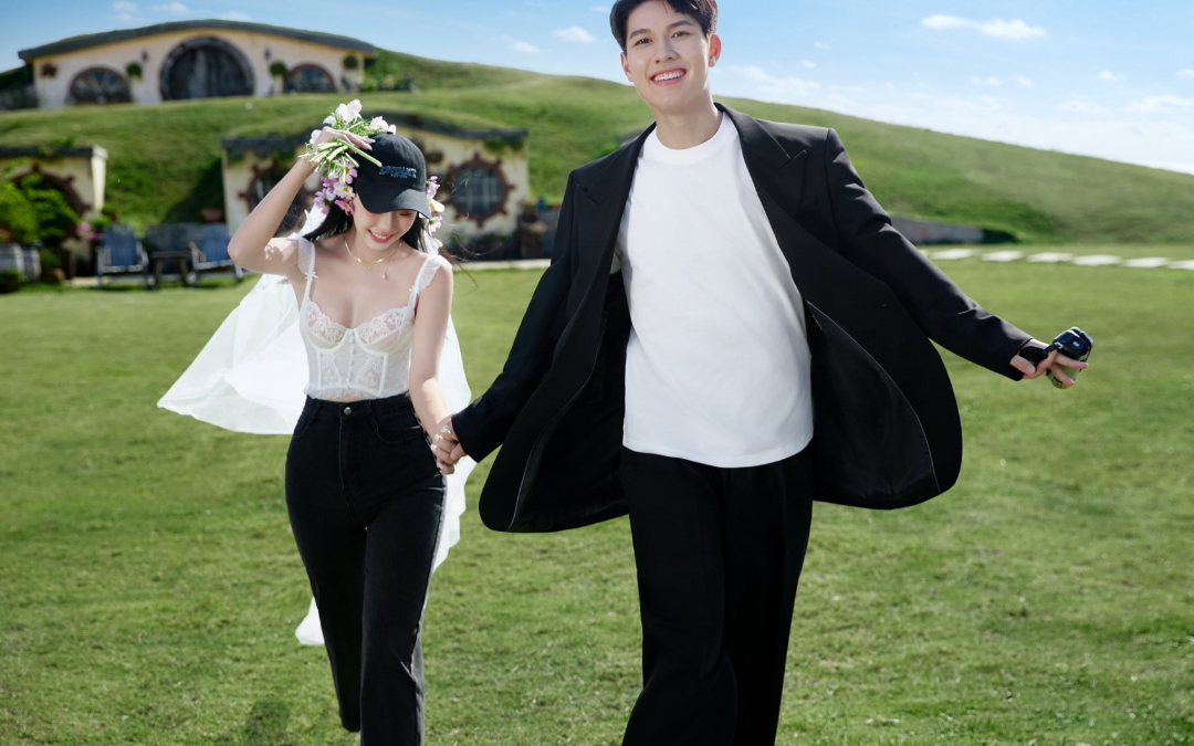 霍比特婚纱照 是🌈童话里浪漫和梦幻开始的地方