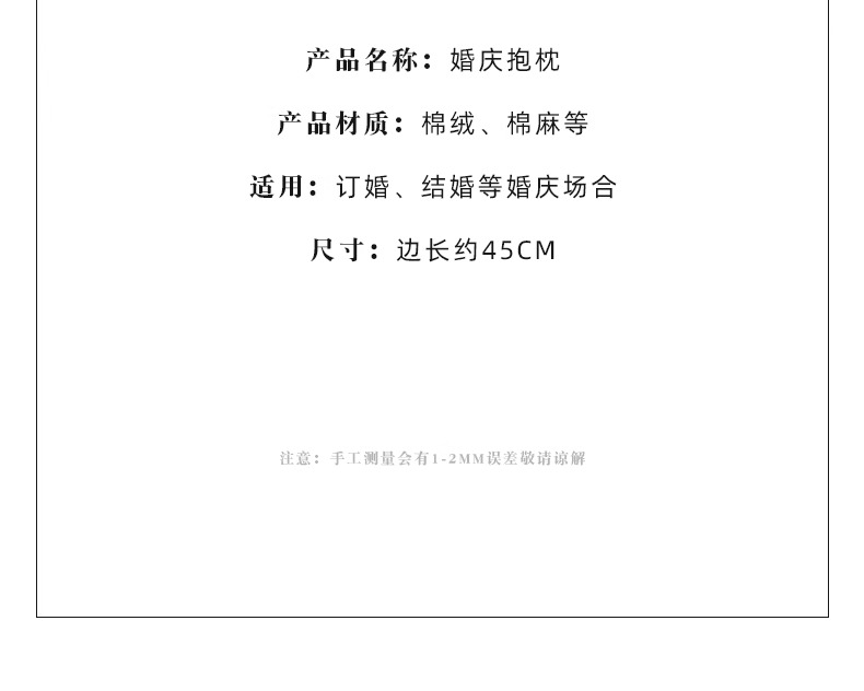 【含枕芯】ins高档刺绣抱枕