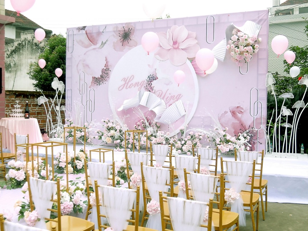 钜惠套系•农村小院大棚婚礼套餐