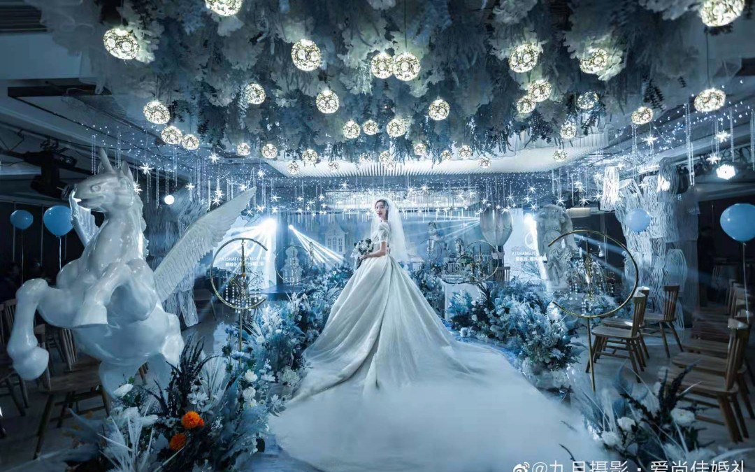魚臺(tái)縣第一場(chǎng)城堡婚禮 喜相逢酒店婚禮案例
