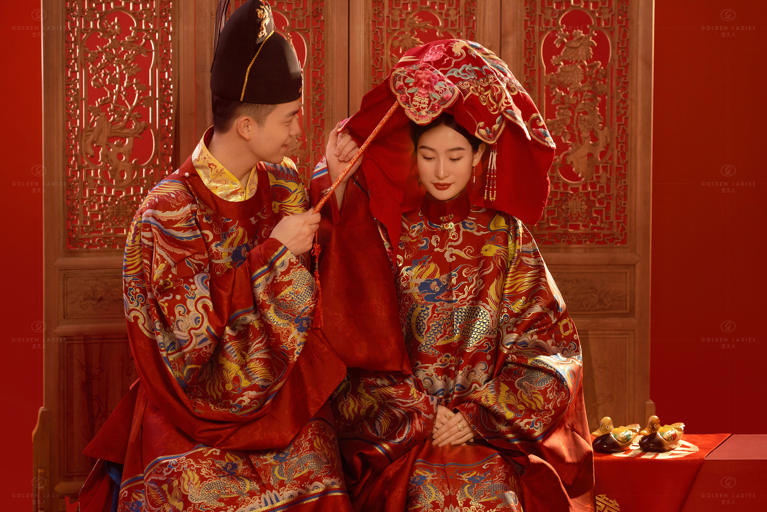 国风盛世华服/东方美学/汉服/国潮/中式婚纱照