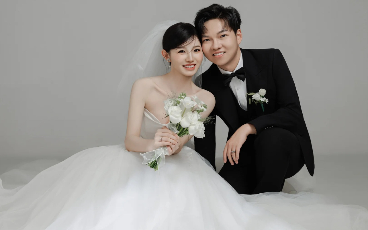 韓式高定系列客片欣賞！石家莊婚紗照推薦商家