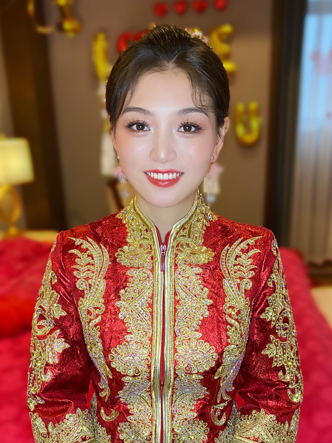 【大多数新娘的选择】高级化妆师跟妆套餐3妆3造+