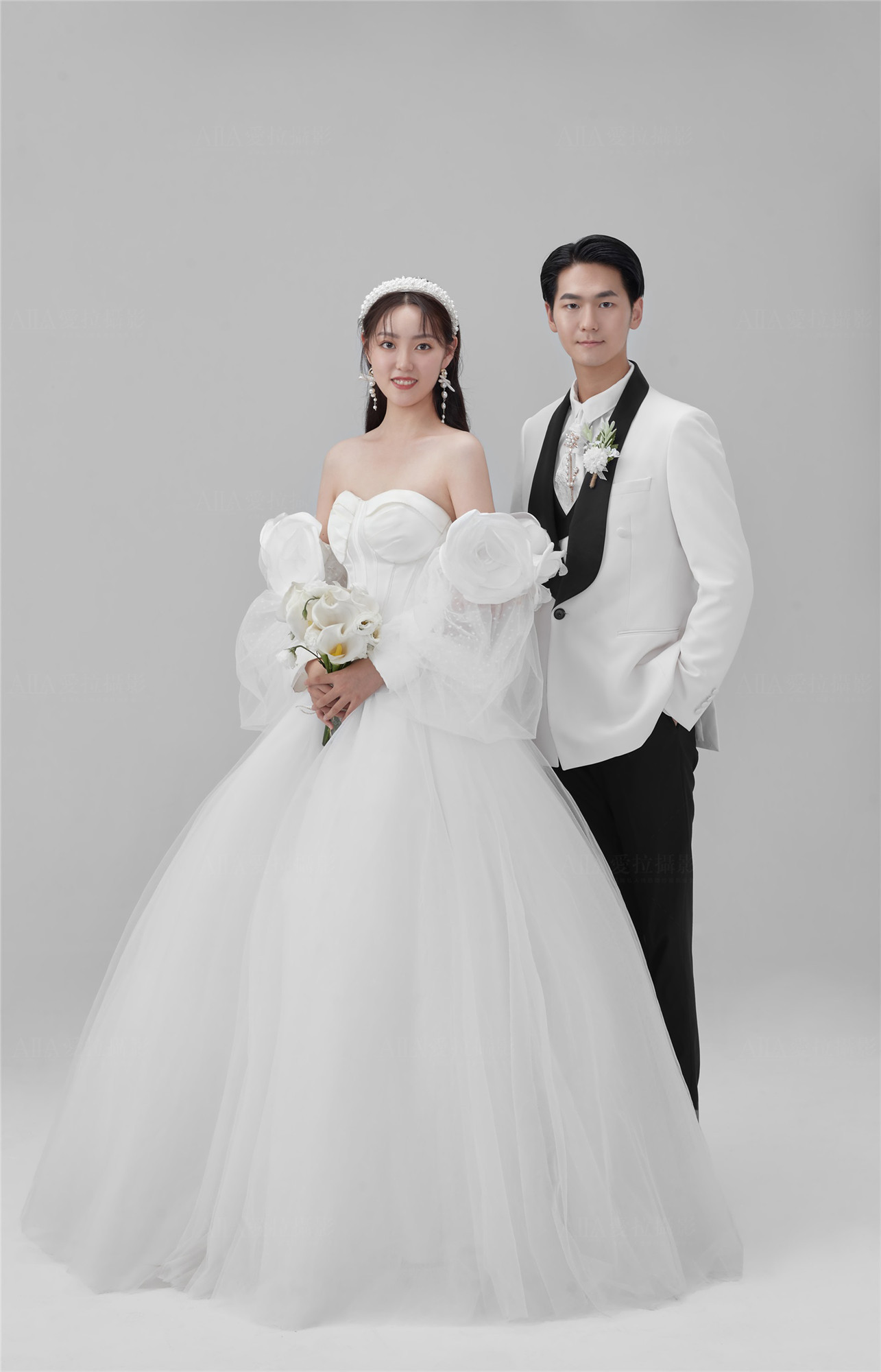 【极简婚照】韩式简约婚纱照·任选风格·底片赠送 
