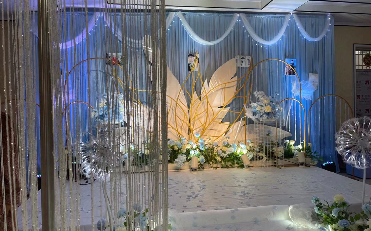 品爱婚庆小预算蓝色温馨浪漫婚礼