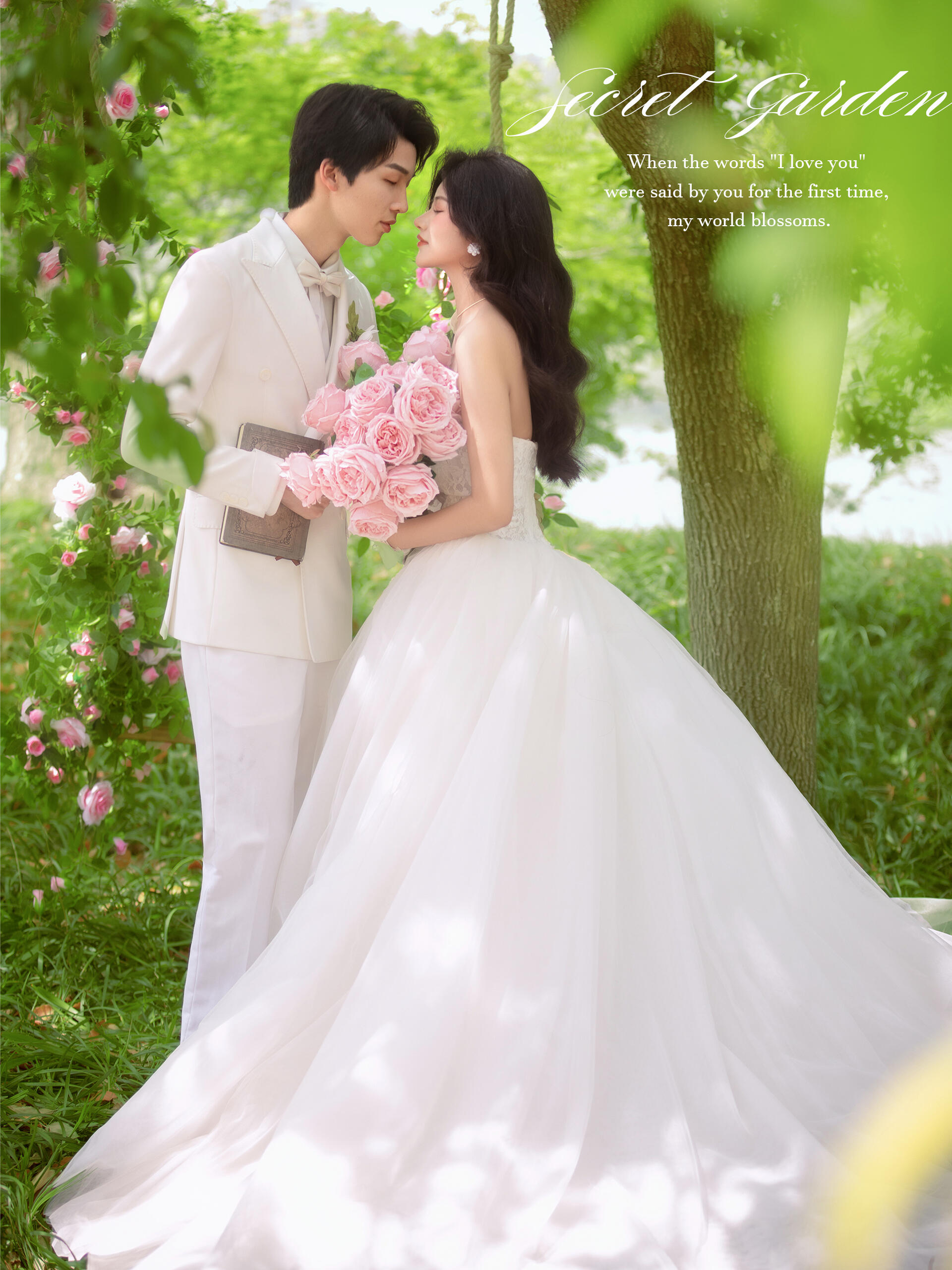 春夏必拍｜森系白纱的梦幻暴击！