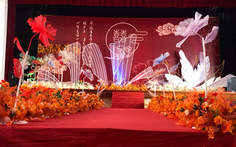 3月24，跃龙街道上桥大礼堂