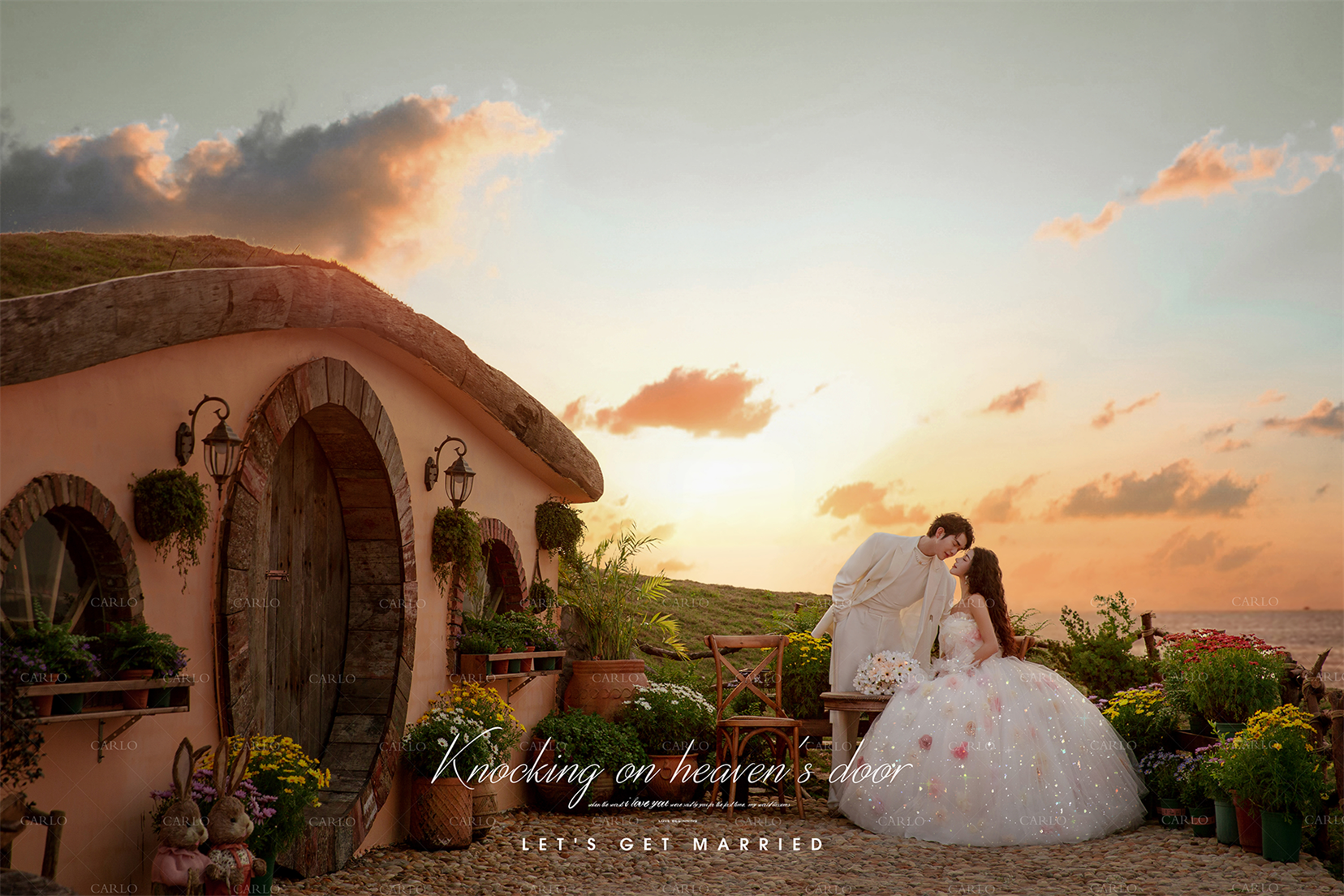 卡洛婚纱摄影【霍比特夕阳】