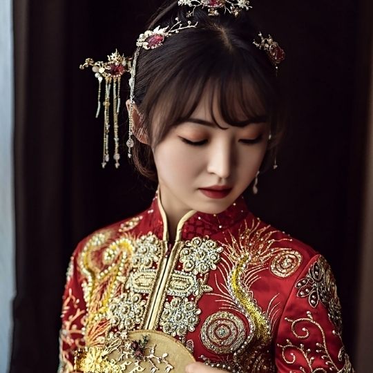 唯美新娘跟妆+伴娘妆+妈妈妆