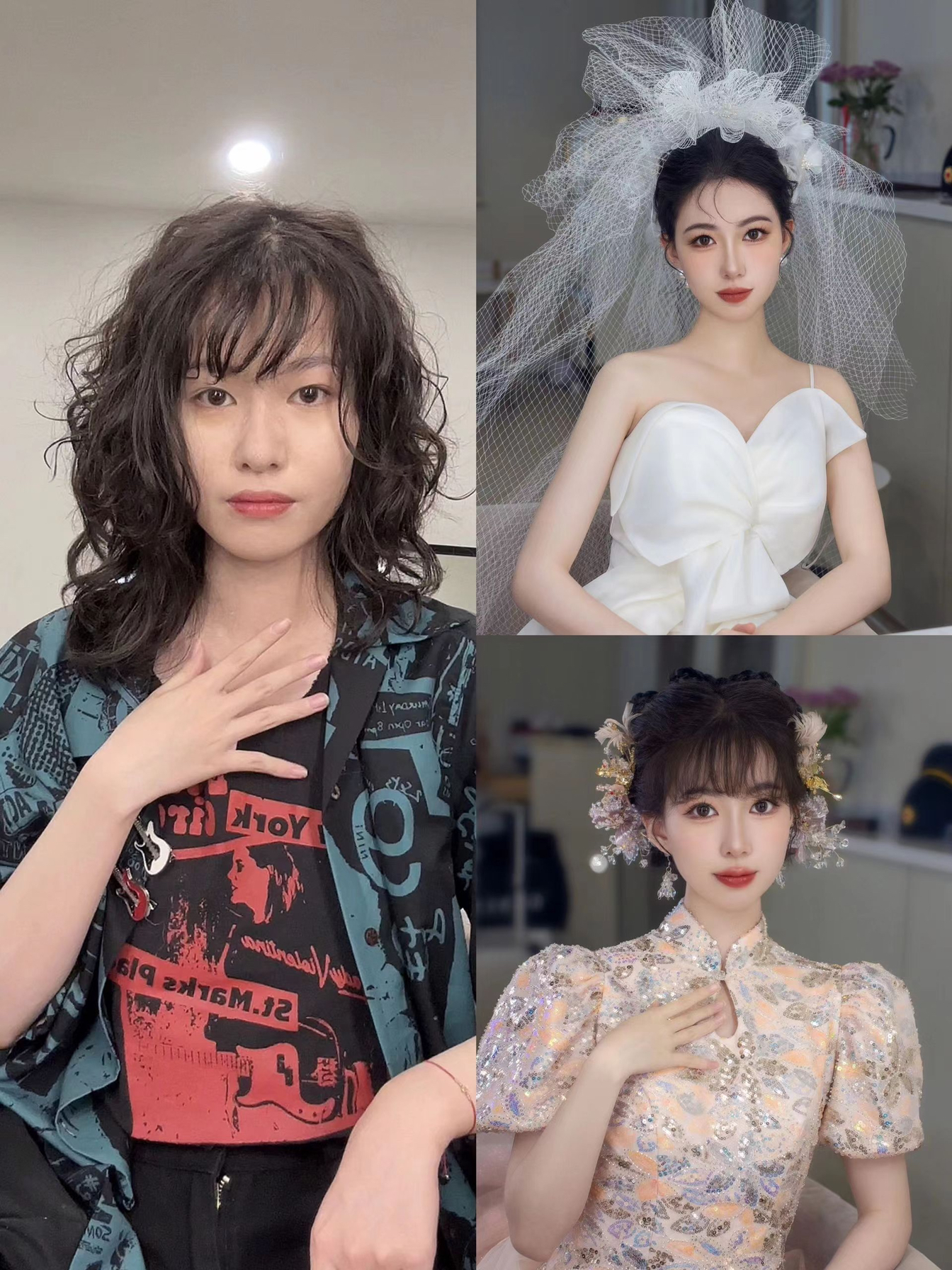 文案不及你美👰🏻✨  又仙又气质又温婉又减龄