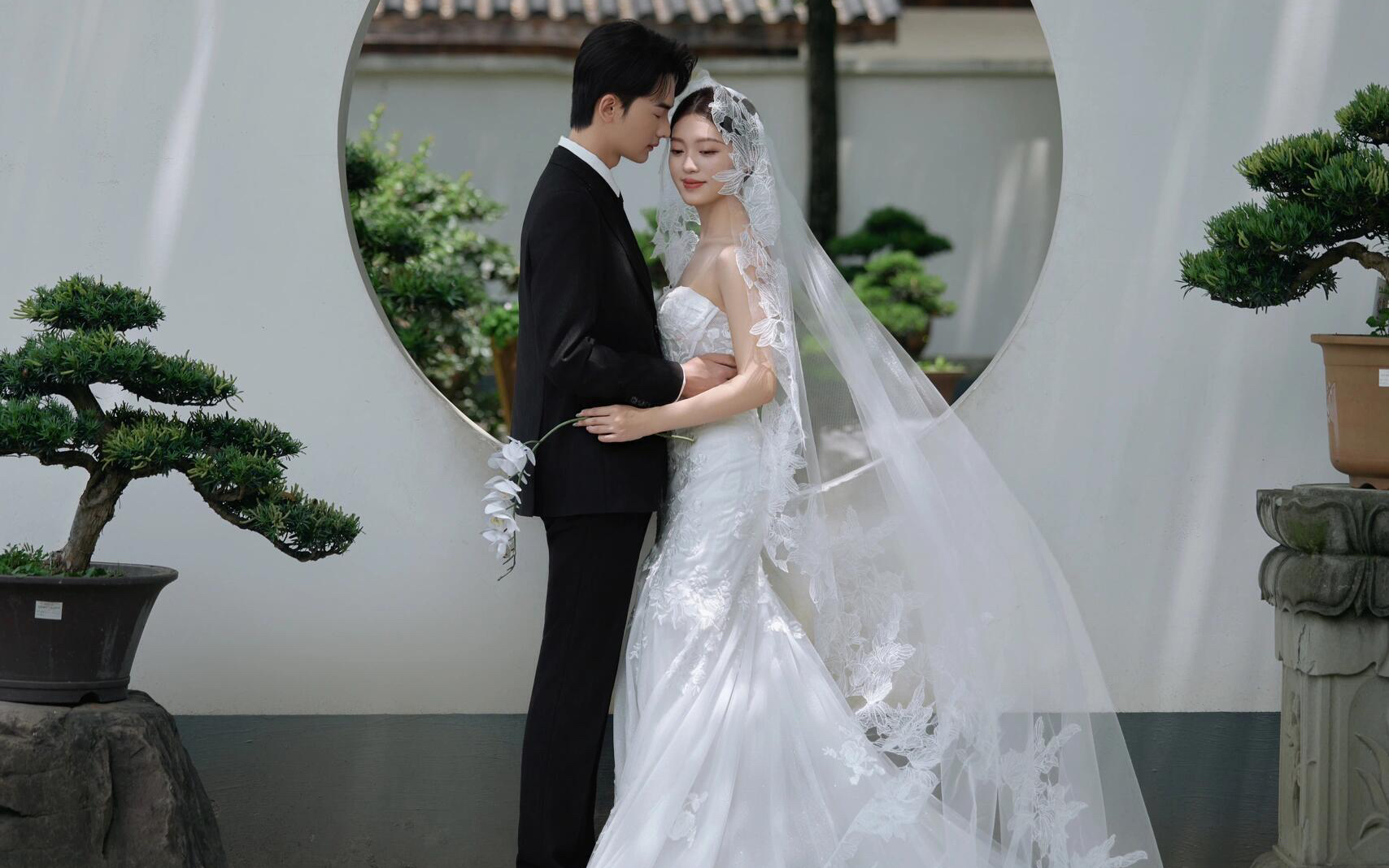 复古电影感婚纱照，每一帧都是时光情书