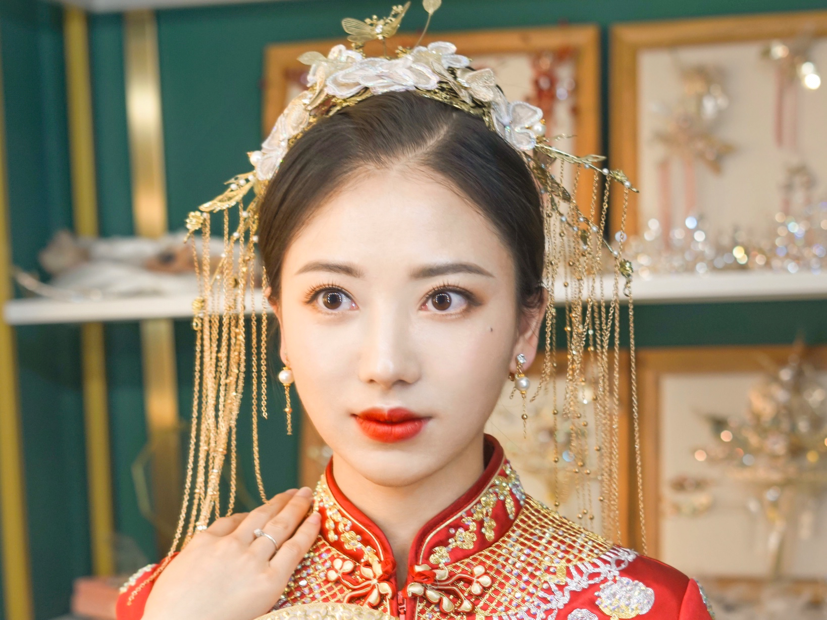 俏颜美妆新娘～～【早妆】