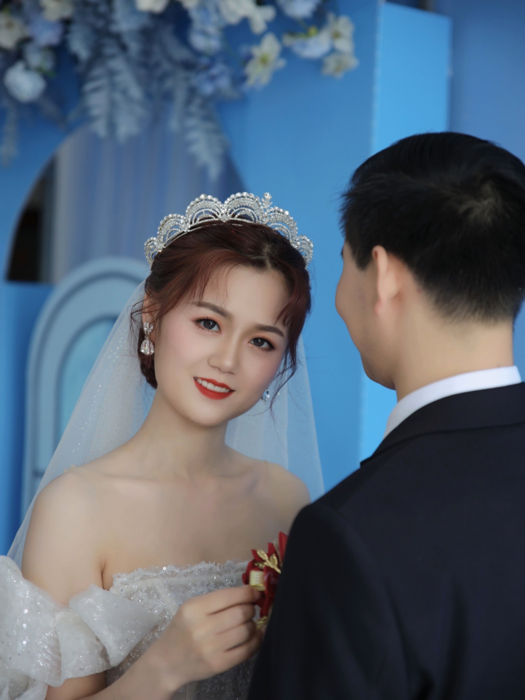 中式新娘接亲+韩式浪漫婚礼造型