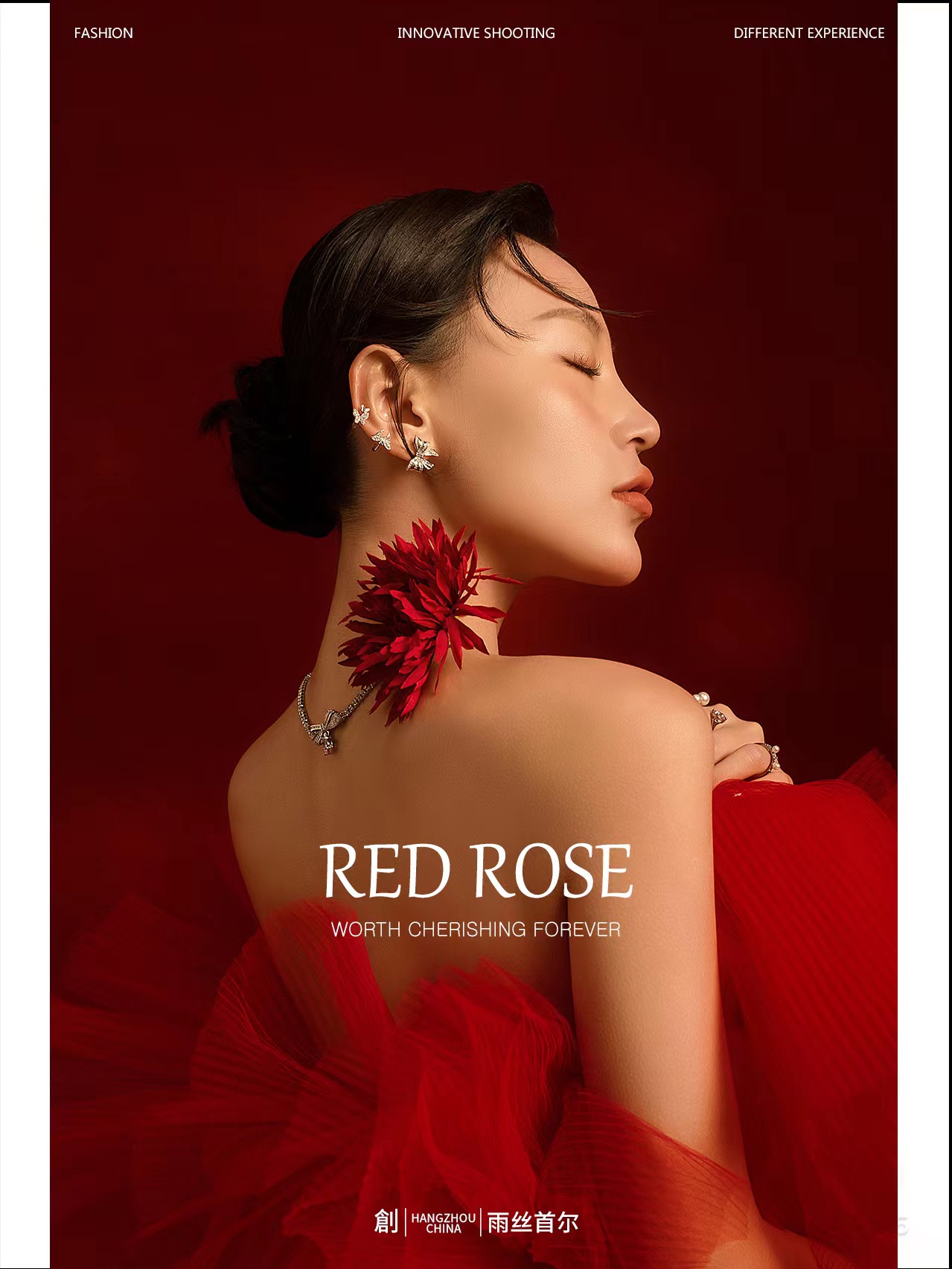 安利新品~红纱光影风~杭州婚纱照~吸睛