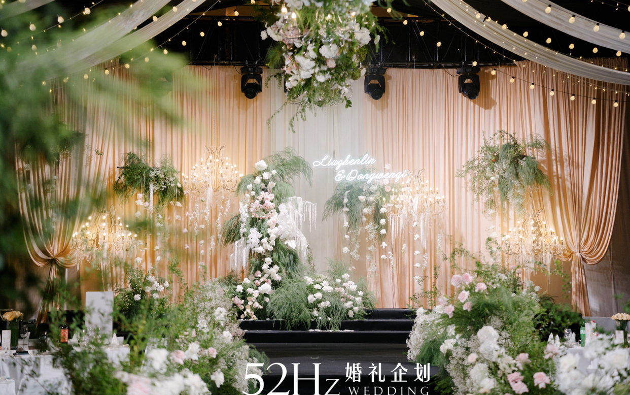 韩式布幔全厅吊顶
