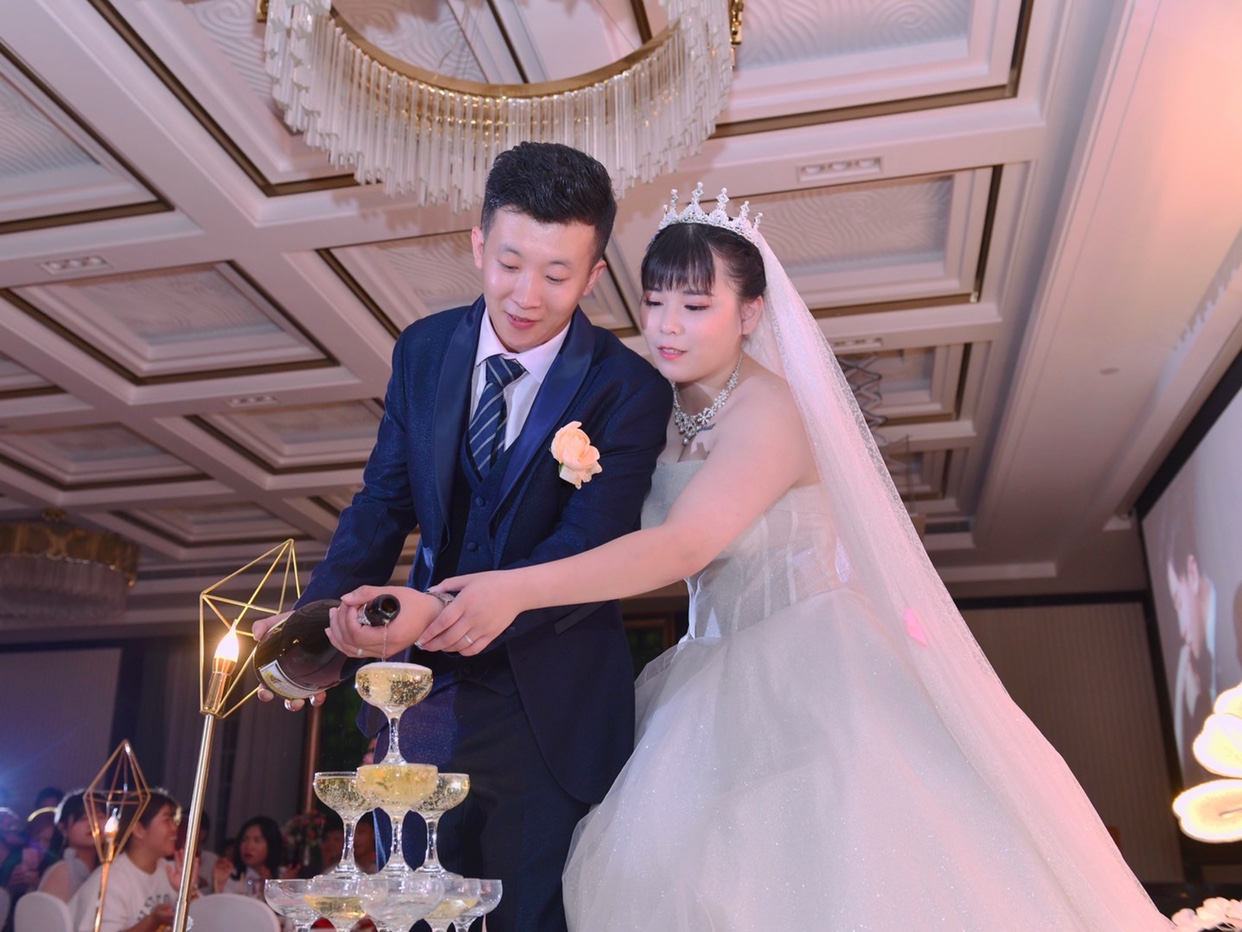 婚礼返图咯