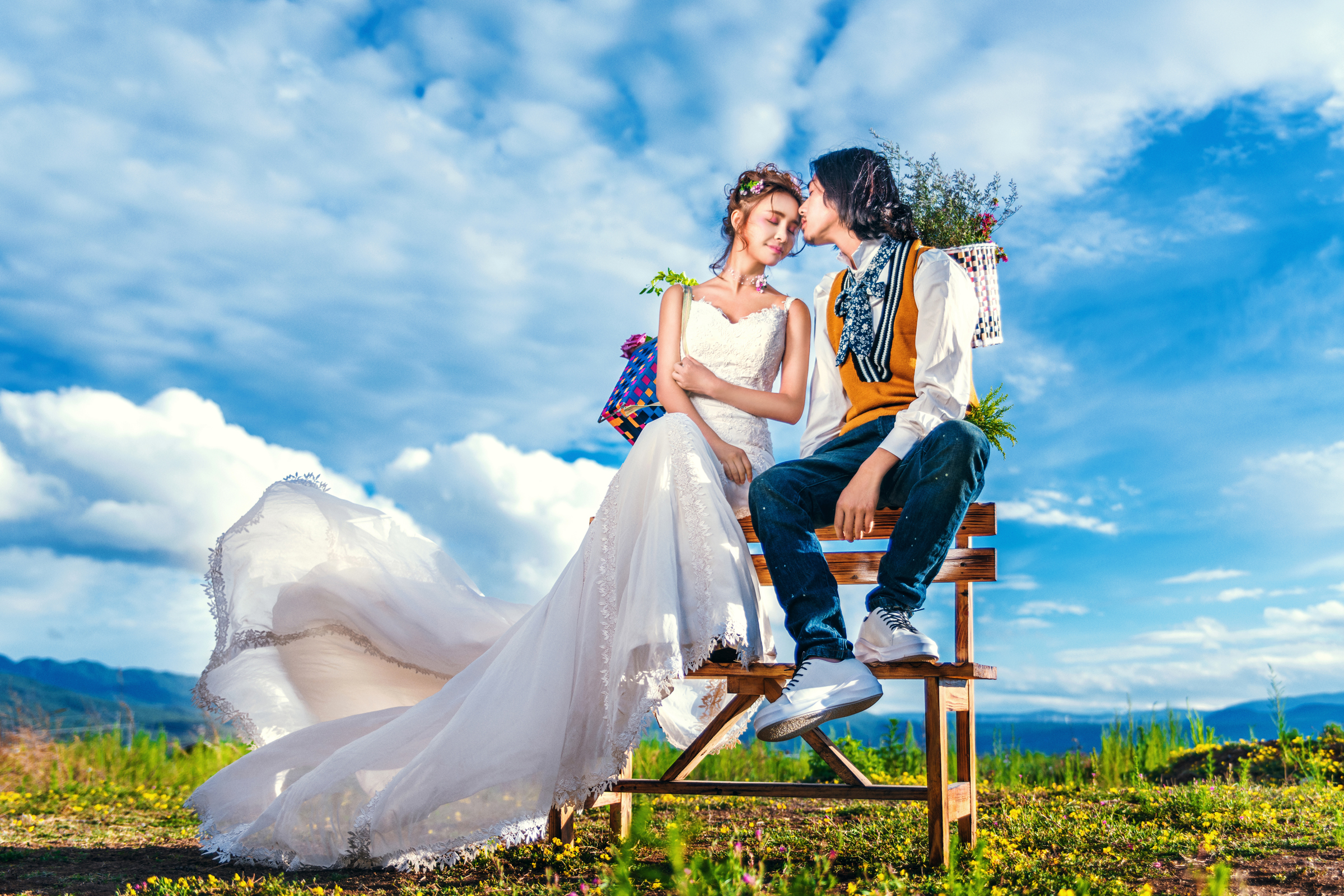 婚纱外景   底片全送 