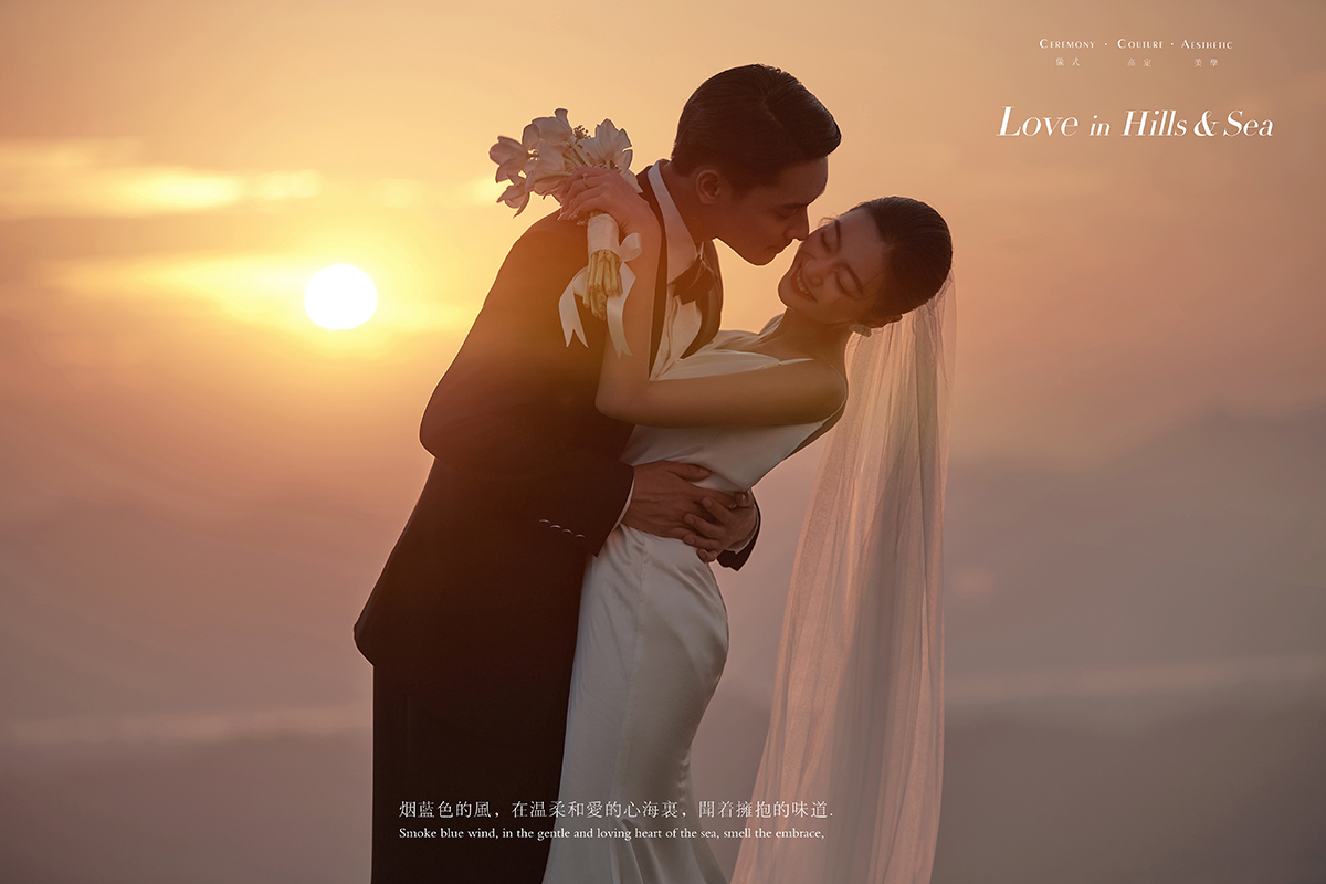 特色景点个性清新主题婚纱照
