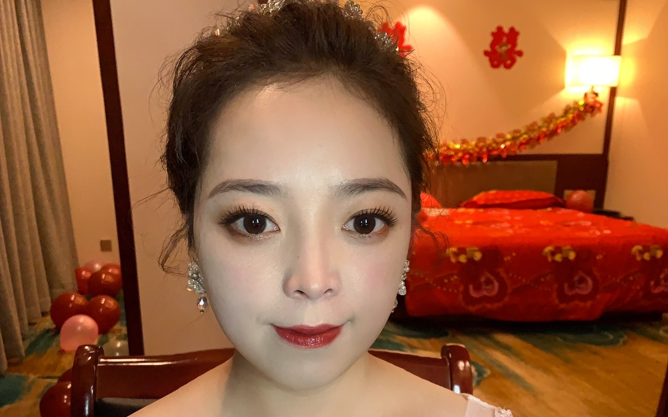 果然新娘婚礼当天是最美的