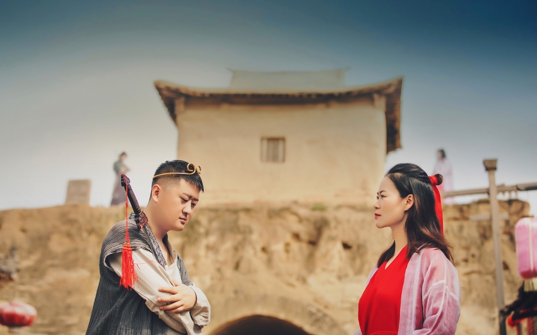 镇北堡影视城特色婚纱照（大话西游）拍摄场地