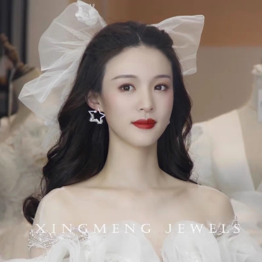 减龄新娘妆发实拍客片分享