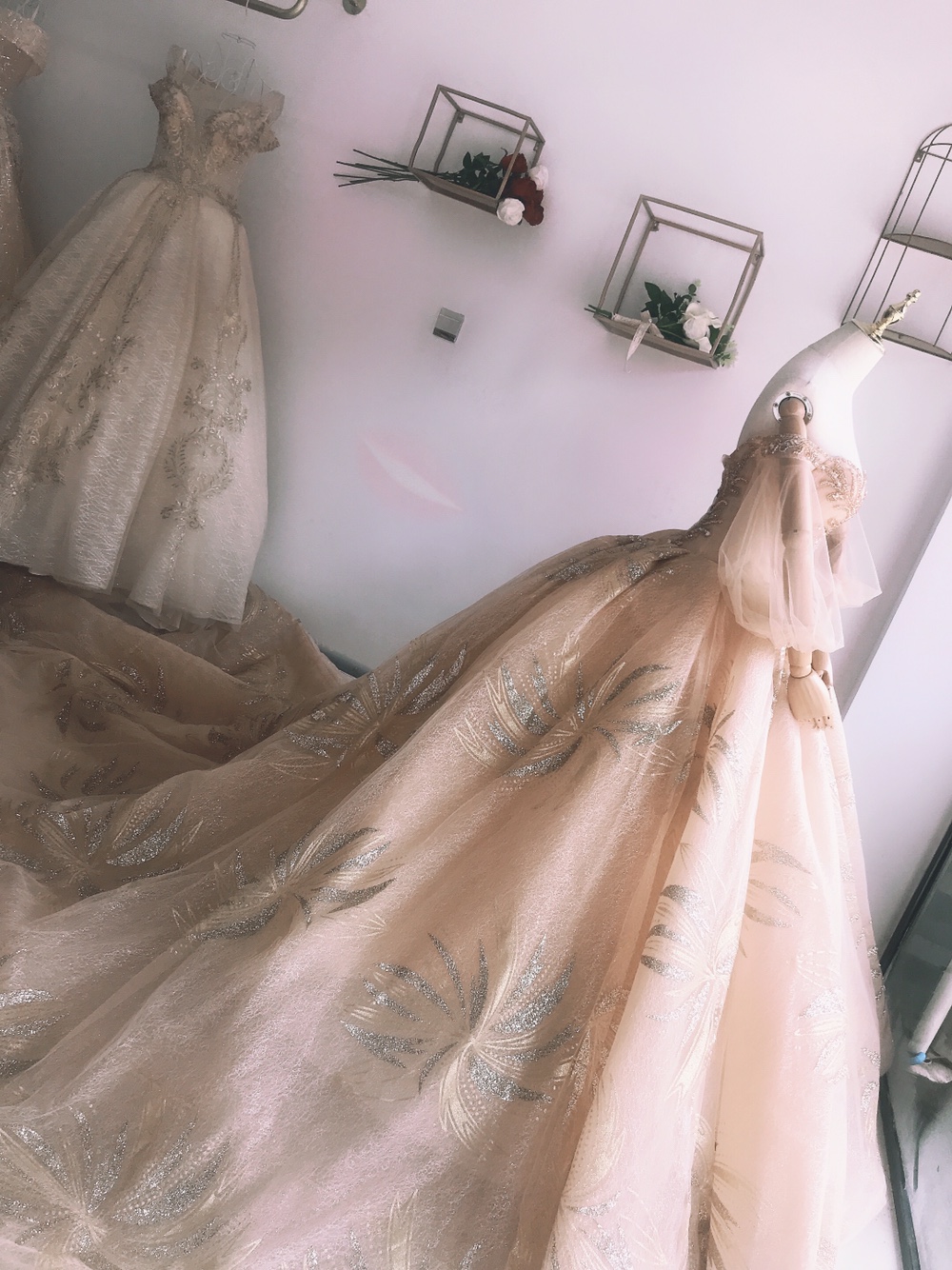 沐微婚纱