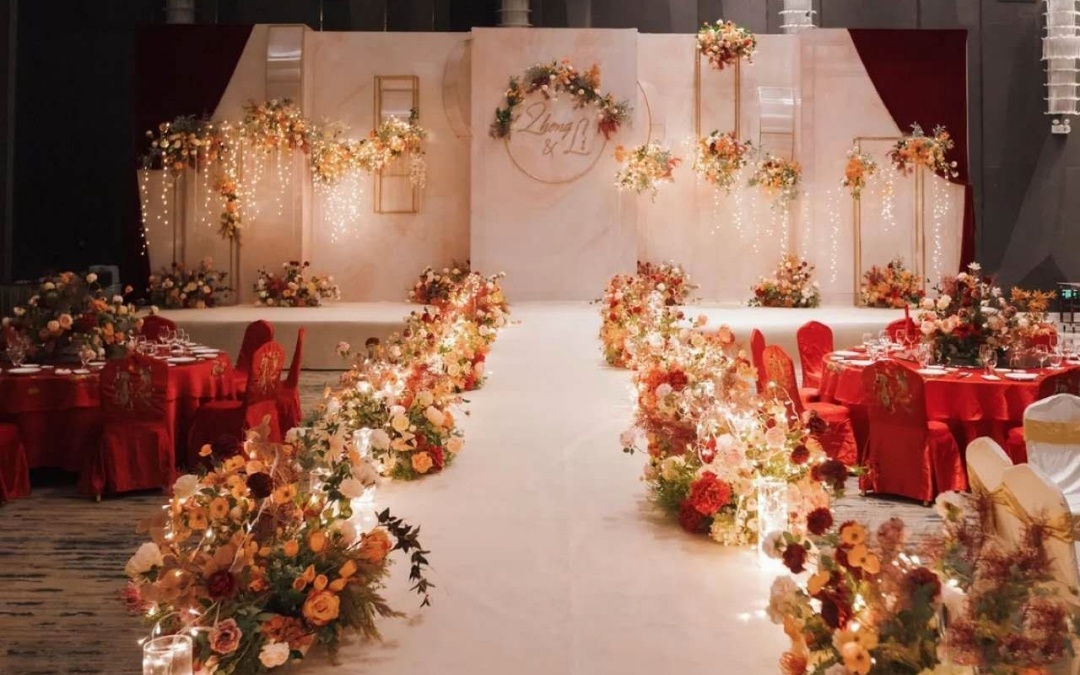 韩式香槟色系风格婚礼，预定可享受300减免