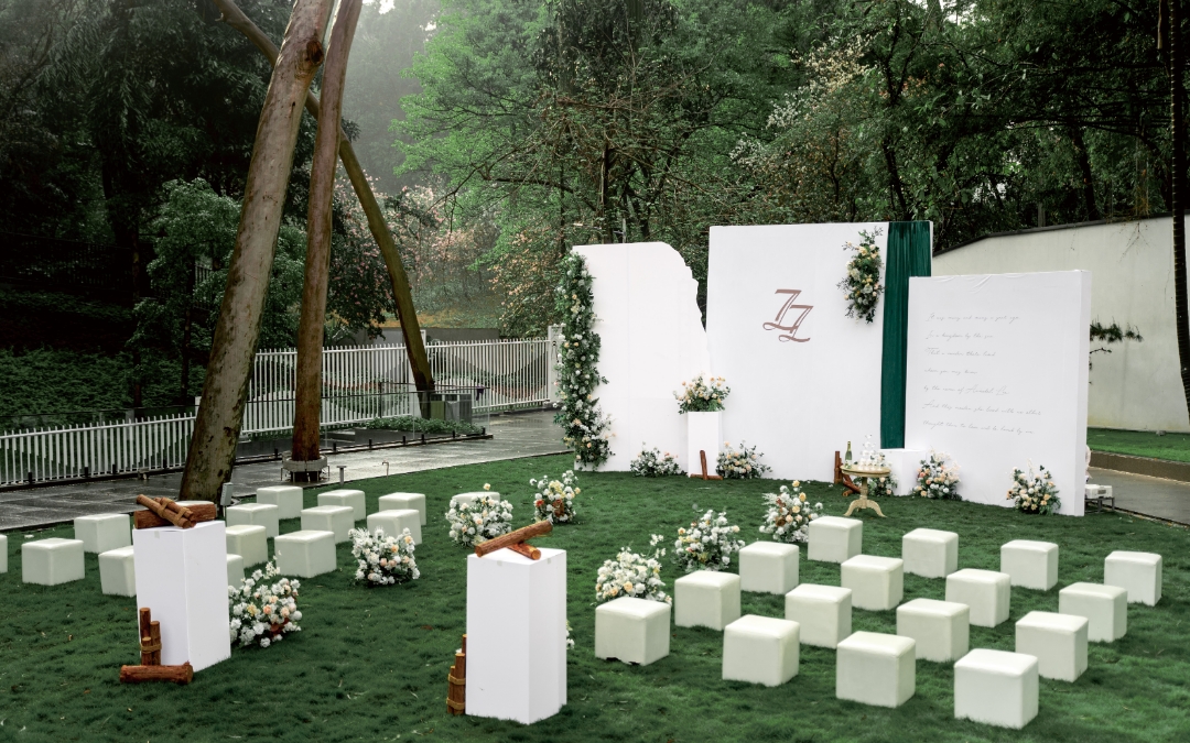 《壹合婚礼》韩式莫兰迪绿 | 纯布置价格