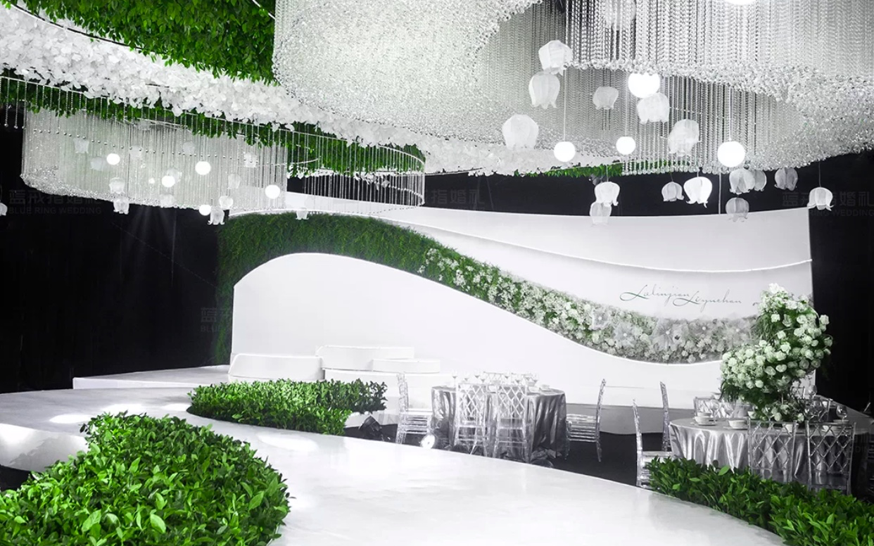 【莱卡婚礼】夏日清新奢华高定