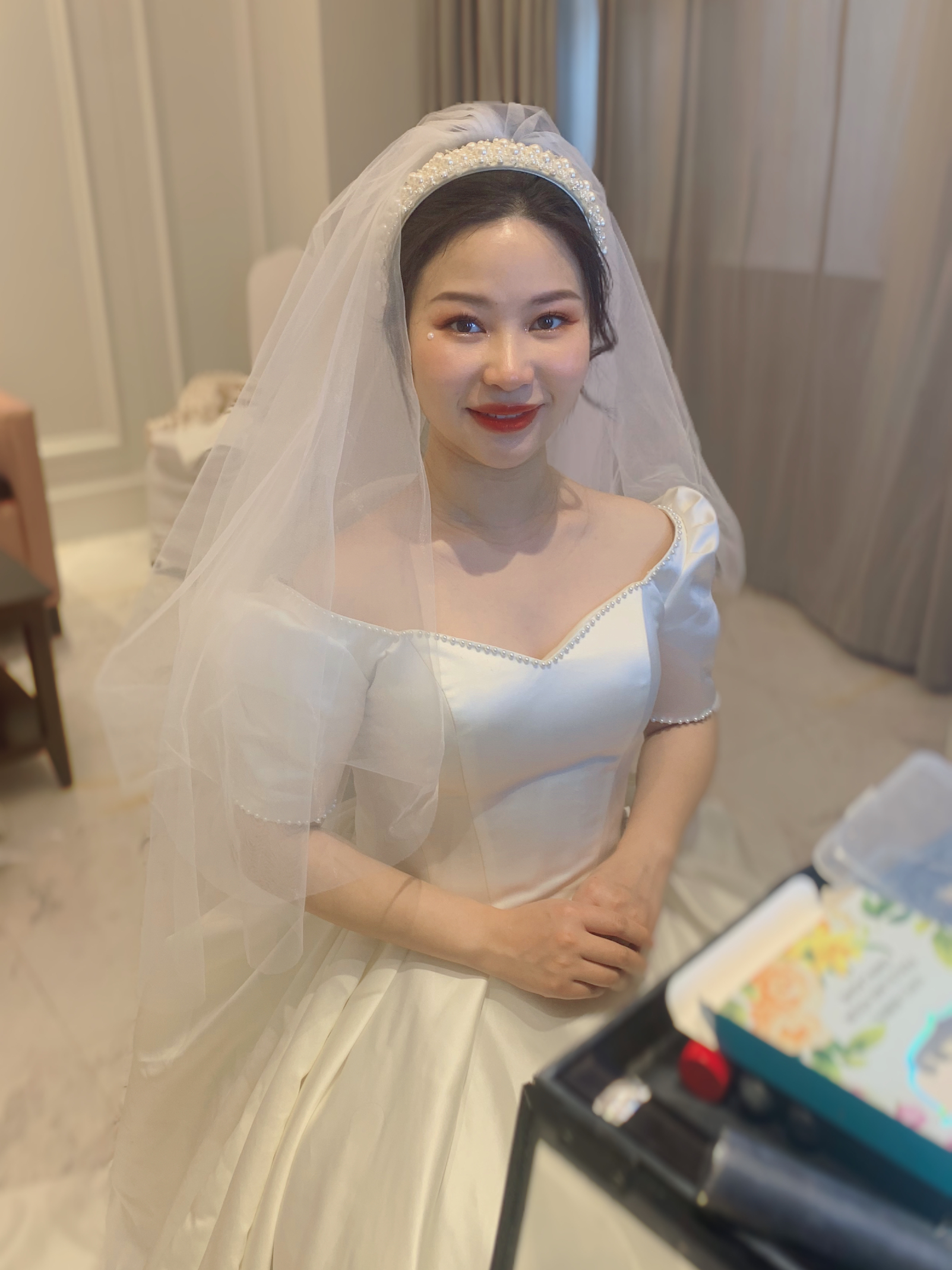 资深档全程跟妆3造型唯美简约妆容 送亲友妆