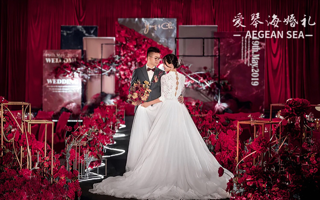 中式风格｜爱的乐章｜爱琴海婚礼