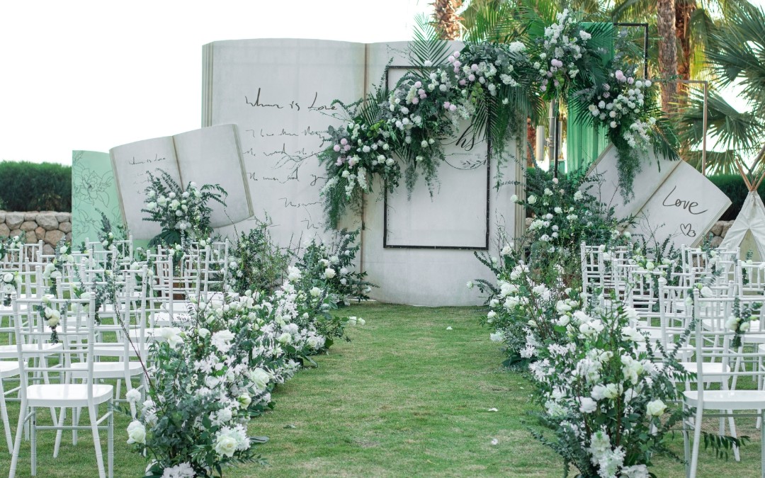 店长主推~性价比清新户外婚礼