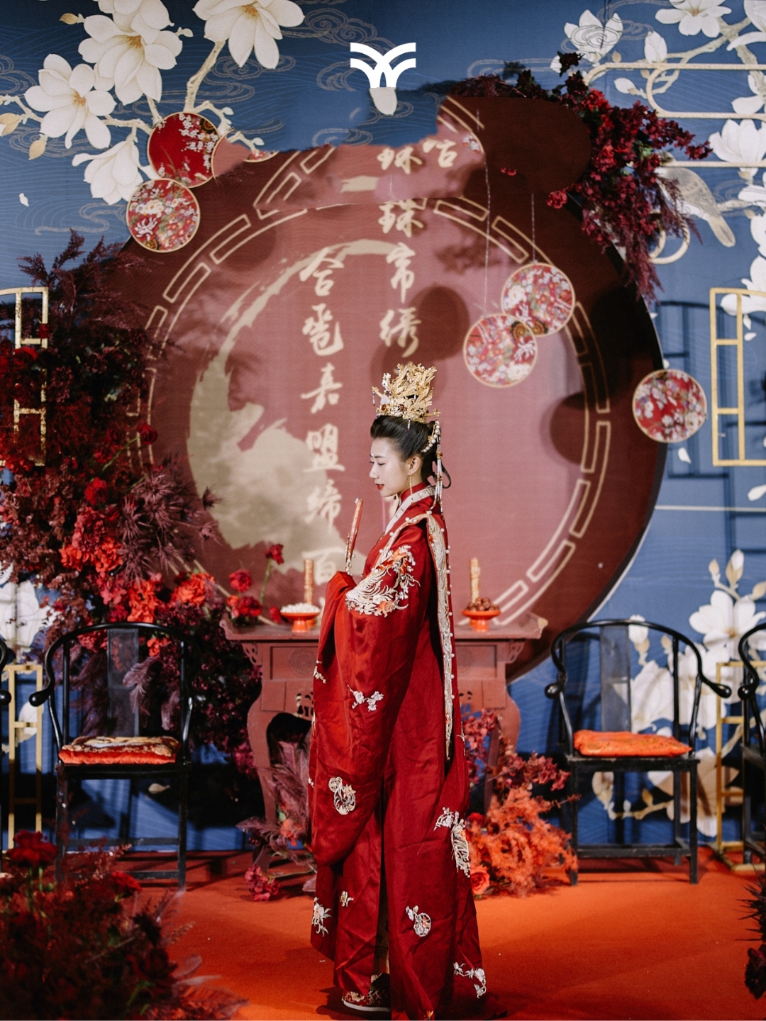 纯中式的汉服婚礼端庄大气