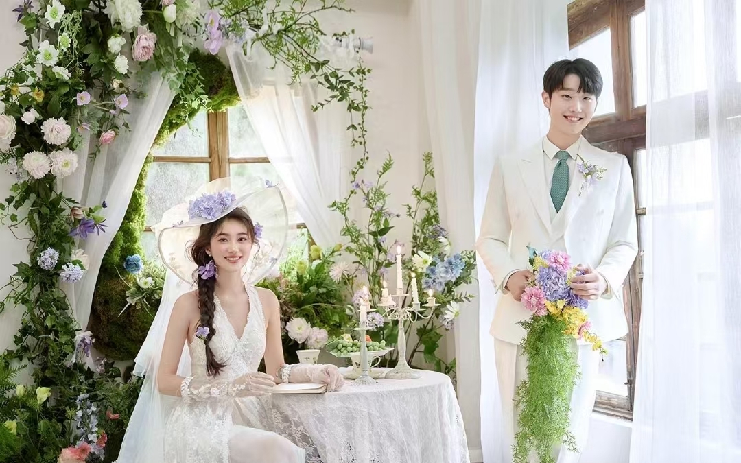 【罗马假日】花房婚纱照