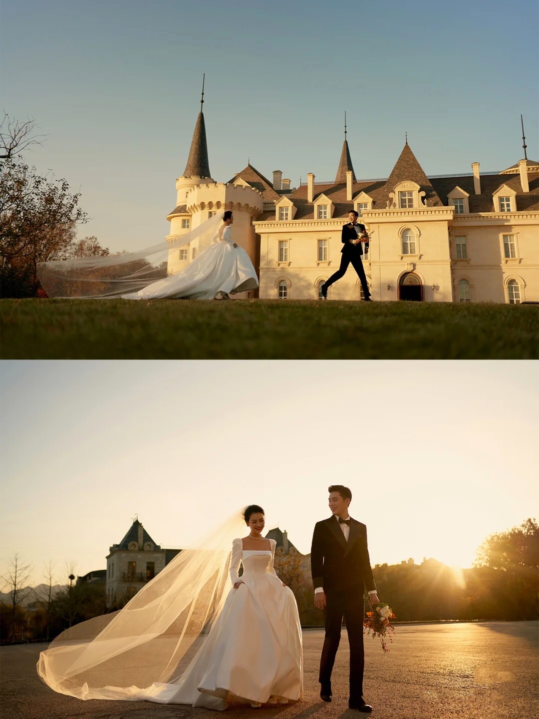 日落🌄电影感🎬婚纱照👰