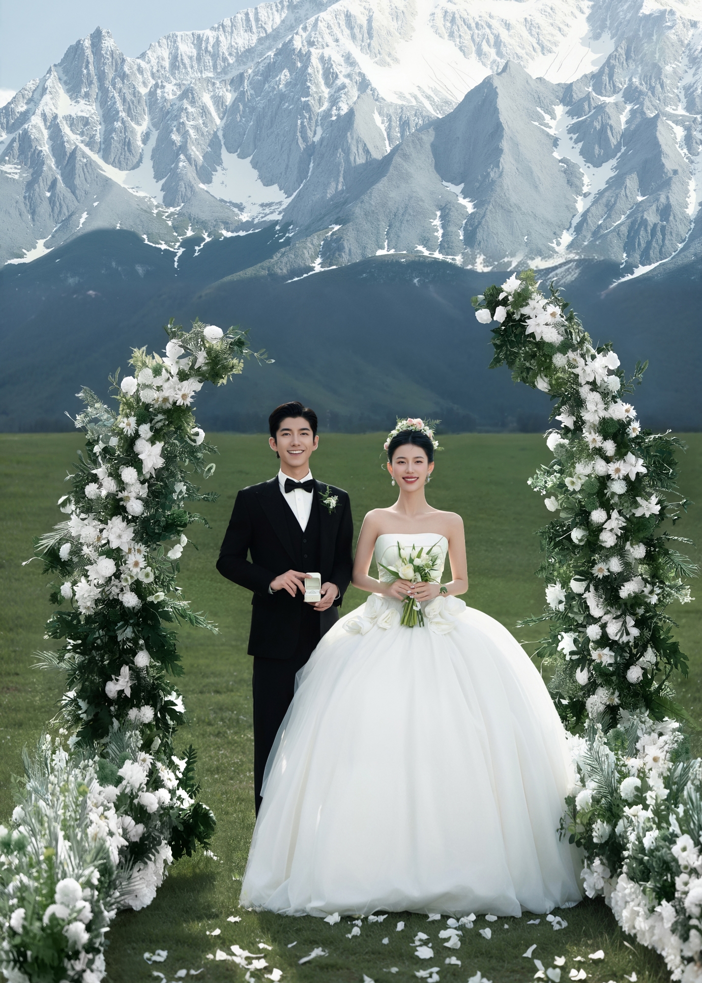 【夏季草坪婚纱照】+含当天短视频拍摄